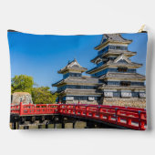 Pochette À Accessoires Château de Matsumoto et pont (Verso)