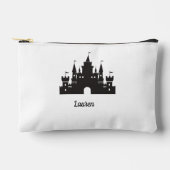 Pochette À Accessoires Château magique Monogrammé Personnalisé (Recto)