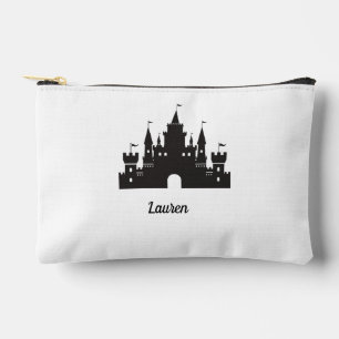 Pochette À Accessoires Château magique Monogrammé Personnalisé