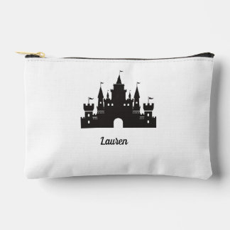 Pochette À Accessoires Château magique Monogrammé Personnalisé