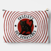 Pochette À Accessoires Chats contre les fascistes (Verso)