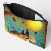 Pochette À Accessoires Chats de champignons (Ouvrir)