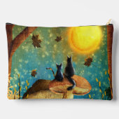 Pochette À Accessoires Chats de champignons (Verso)