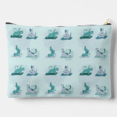 Pochette À Accessoires Chats de yoga (Verso)
