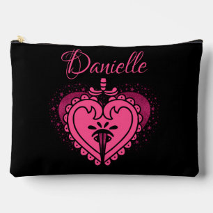 Pochette À Accessoires Chaud rose Coeur Fun Girl