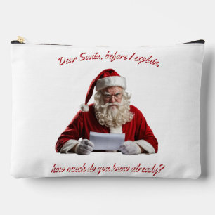 Pochette À Accessoires Cher Père Noël... Fantastique Père Noël, Noël