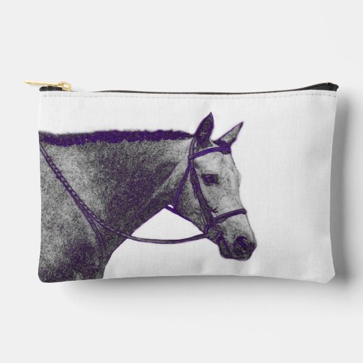 Pochette À Accessoires Cheval anglais (Recto)