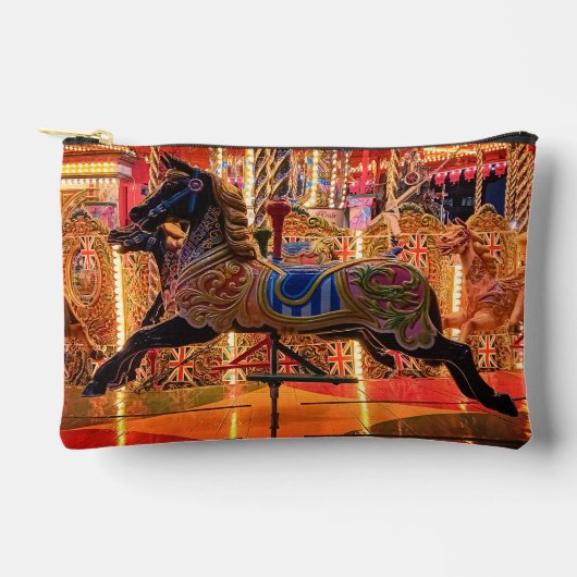 Pochette À Accessoires Cheval noir (Recto)