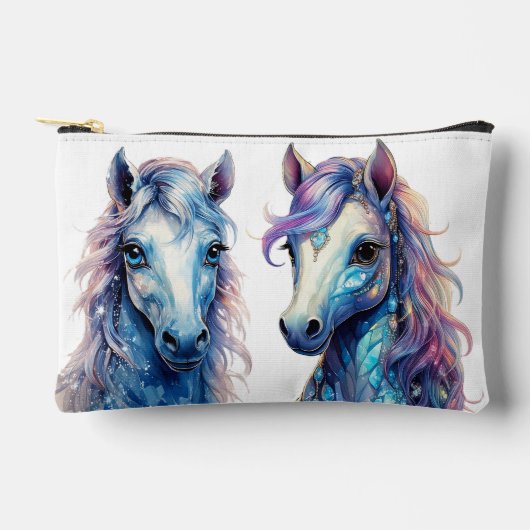 Pochette À Accessoires Chevaux de cristal (Recto)