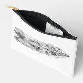 Pochette À Accessoires Chic doré dans des tons gris (Ouvrir)