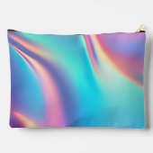 Pochette À Accessoires Chic holographique parties scintillant goutte mono (Verso)