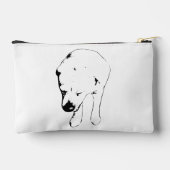 Pochette À Accessoires Chic Labrador Lines, Winter polonais (Verso)