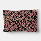 Pochette À Accessoires Chic mocha mousse rose noir léopard motif (Verso)