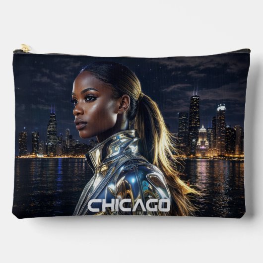 POCHETTE À ACCESSOIRES CHICAGO - ILLINOIS (Recto)