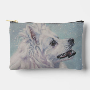 Pochette À Accessoires "Chien américain d'Esquimau (Spitz)"