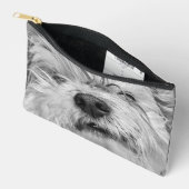 Pochette À Accessoires Chien de Coton de Tulear (Ouvrir)