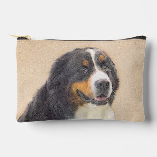 Pochette À Accessoires Chien de montagne bernois Peinture Berner Art mign