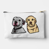 Pochette À Accessoires Chiens Mignons Mèmes (Verso)