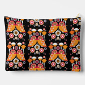 Pochette À Accessoires Chouette d'art populaire (Verso)