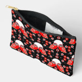 Pochette À Accessoires Chouette d'art populaire (Ouvrir)