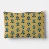 Pochette À Accessoires Chouette d'art populaire nordique (Verso)