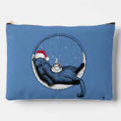 Pochette À Accessoires Christmas Cat (Recto)