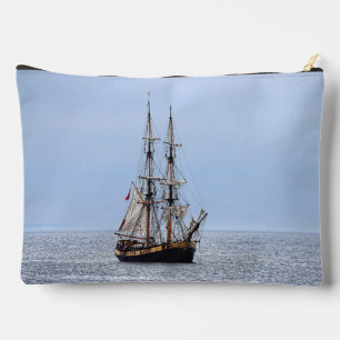 Pochette À Accessoires Ciel bleu de goélette nautique