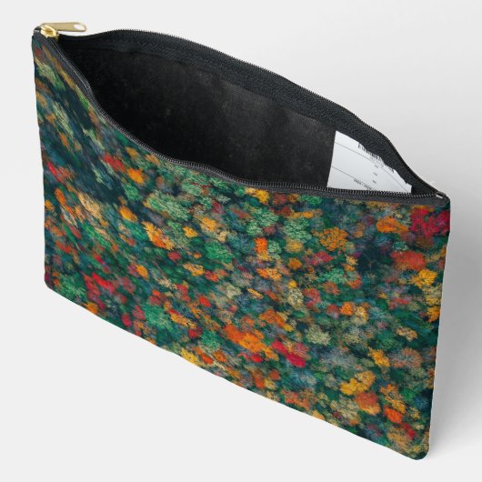 Pochette À Accessoires Cimes colorées (Ouvrir)