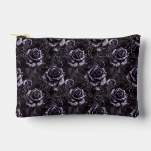 Pochette À Accessoires Cimetière violet Rose gothique occulte