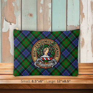 Pochette À Accessoires Cimier du clan Paterson sur tartan
