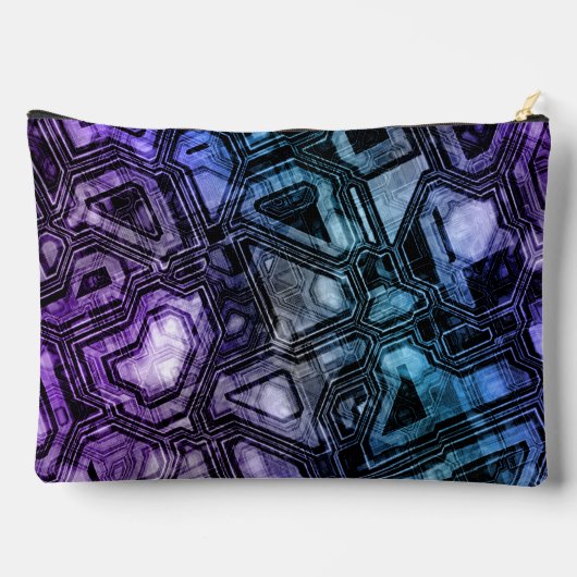 Pochette À Accessoires circuits gemstone - astro shadow : (Verso)