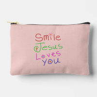 Citation chrétienne « Souriez Jésus vous aime »