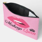 Pochette À Accessoires Citation de Maquillage (Ouvrir)