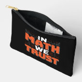 Pochette À Accessoires Citation de professeur de mathématiques - En Math (Ouvrir)