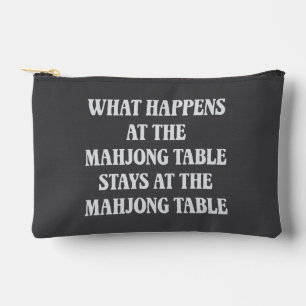Pochette À Accessoires Citation drôle pour amateur de Mahjong - Humour Ma