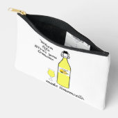 Pochette À Accessoires Citrons en Limoncello (Ouvrir)