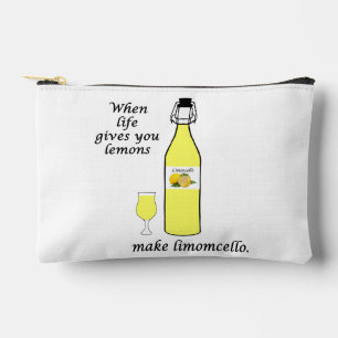 Pochette À Accessoires Citrons en Limoncello