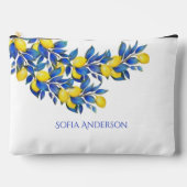 Pochette À Accessoires Citrons méditerranéens (Recto)