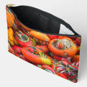 Pochette À Accessoires Citrouille coloré (Ouvrir)