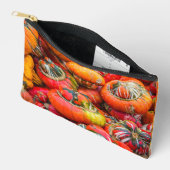 Pochette À Accessoires Citrouille coloré (Ouvrir)