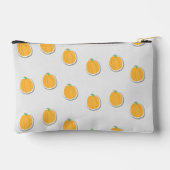 Pochette À Accessoires Citrouilles sur gris (Verso)