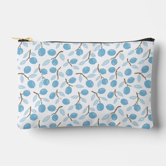 Pochette À Accessoires Citrus Charme bleu (Recto)