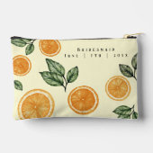 Pochette À Accessoires Citrus Orange (Verso)