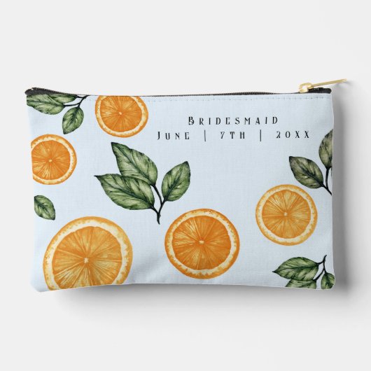 Pochette À Accessoires Citrus Orange (Verso)