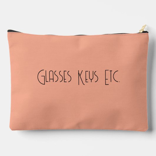 Pochette À Accessoires Classes De Verres Etc. (Verso)