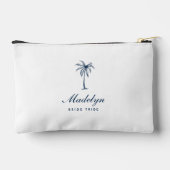 Pochette À Accessoires Classic Beach Navy Bachelorette Party (Verso)