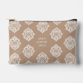 Pochette À Accessoires Classique Damask Regency Beige (Recto)