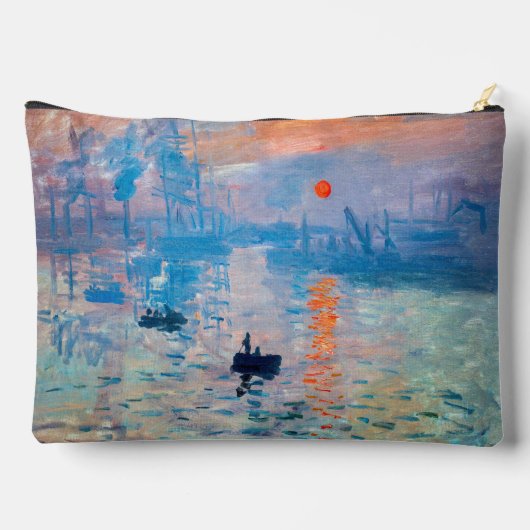 Pochette À Accessoires Claude Monet - Impression, lever de soleil (Verso)