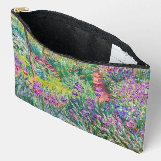 Pochette À Accessoires Claude Monet - Le jardin d'Iris à Giverny (Ouvrir)