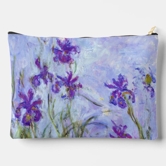 Pochette À Accessoires Claude Monet - Lilac Irises / Iris Mauves (Verso)